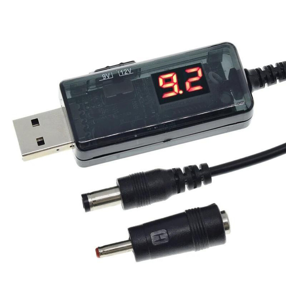 Usb To Dc5.5x2.1mm Power Enhancer Cable Transform 5V Into 9V/12V 7751000023072