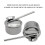 Stainless Steel Blowing Glaze Pots, Pottery Ceramic Atomizer 4