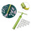 Fondant Press with 20 Tips Clay Extruder Rotary Mold Tool Set 3