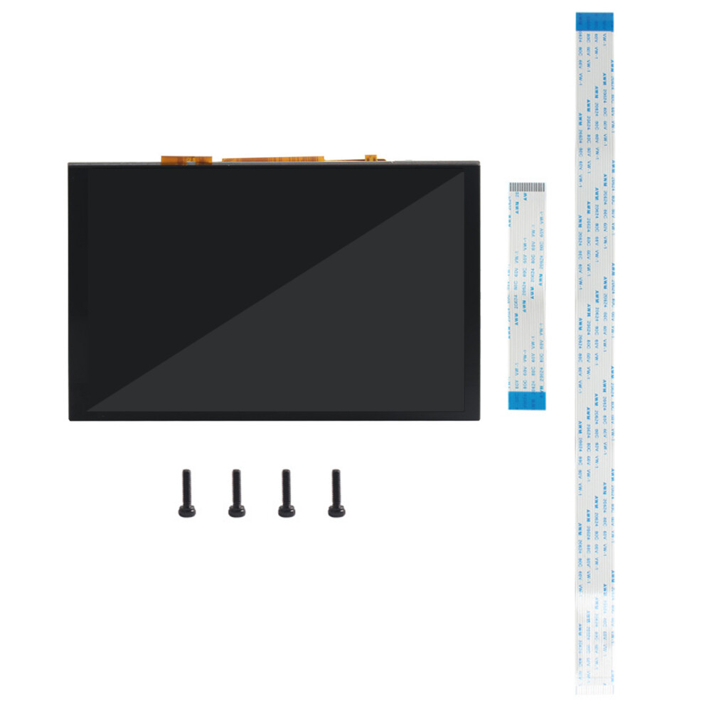 800X480 5Inch Touch Screen For 4B/3B+/3A+/3B/2B Display With 7751000024505