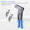 Heavy Duty Riveter Set, Professional Popping Rivet Guns with 4