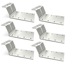 6-Piece Durable Mounting Tool Set for Wooden Fences – Sturdy, Long-Lasting, Ideal for Projects and Repairs