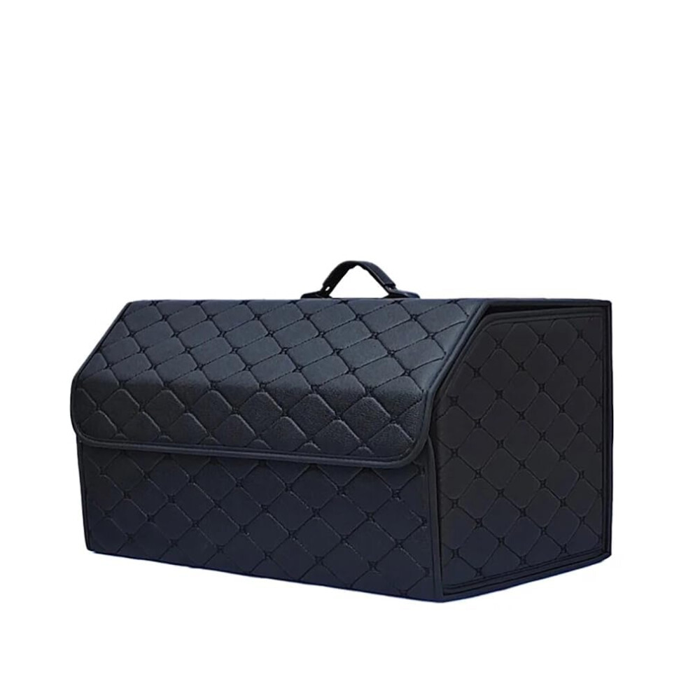 Car Boot Organiser Storage For Mitsubishi Evo X, Xl Size, A/, Multifunctional Trunk Storage Box Accessories Black 9084446890006