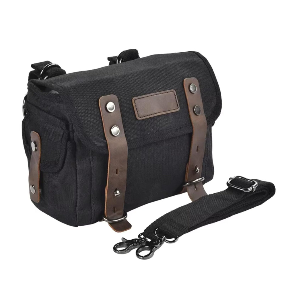 Saddle Bag Motorcycle Side Bag Large Capacity Travel Storage Duffel Tool Pouch Universal Removable Black 9016109830487