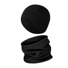 Winter Beanie Hat Scarf Set Windproof Ski Skull