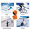 Winter Beanie Hat Scarf Set Windproof Ski Skull 6