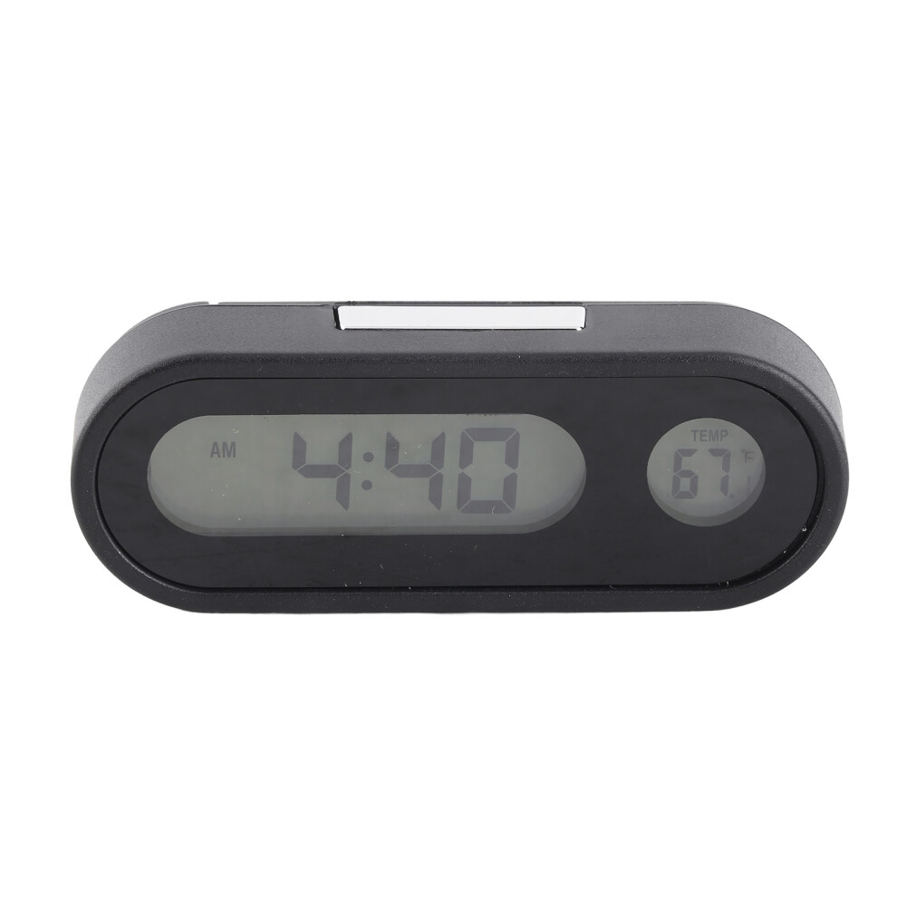 2 In 1 Car Clock Thermometer Led Backlight Car 8320539174877
