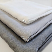 (Lux) New Sheer Lush Satin Hijabs Ideal for Weddings Event Special Occasions