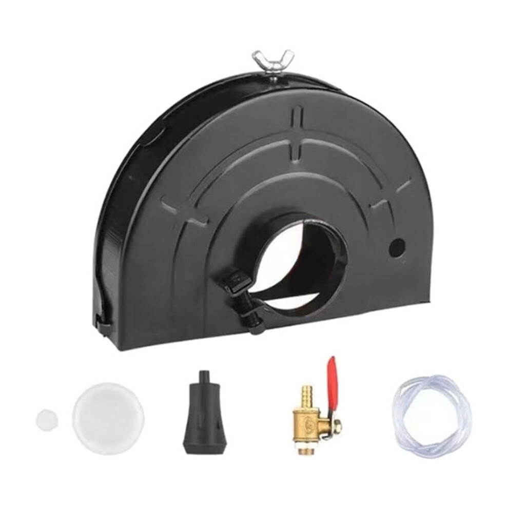 Grinders Guard 160Mm Universal Metal Dust Shroud With Water Hose For Stable Grinding And Dust Control 9016109831279