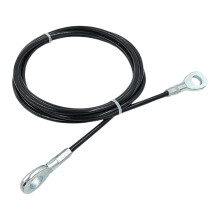 Corrosion Resistant Steel Rope Heavy Duty Workout Cable for Home Gym Accessories, Durable Steel Wire Rope 4mm, 15m