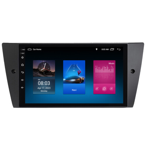 RoverOne Autoradio Bluetooth CarPlay GPS-Navigation Touchscreen für BMW 3-Series E90 E91 E92 E93 2005 - 2013 1