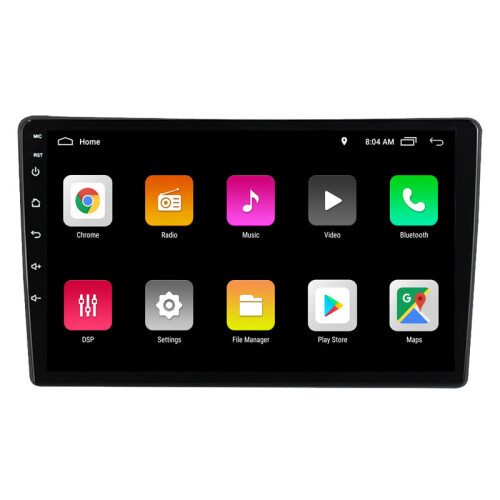 RoverOne Bilradio Bluetooth CarPlay GPS-Navigation til Citroen C5 2 2008 - 2017 2