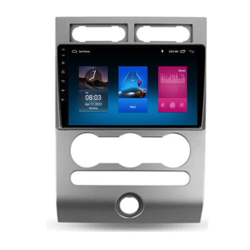 RoverOne Bilradio Bluetooth CarPlay GPS-Navigation til Ford Expedition 3 2006 - 2017 1