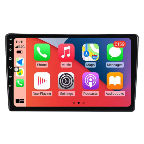 RoverOne Bilradio Bluetooth CarPlay GPS-Navigation til Citroen C5 2 2008 - 2017