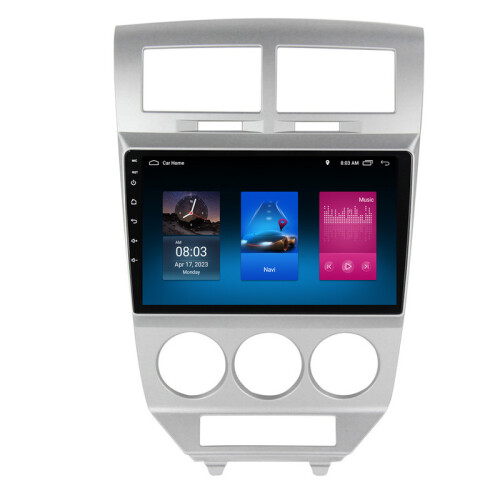 Autoradio RoverOne Bluetooth CarPlay Navigatore GPS per Dodge Caliber 2007 - 2010 1