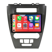 RoverOne Autoradio Bluetooth CarPlay GPS-Navigation Touchscreen für Ford Fusion Mondeo Mustang 2009 - 2012