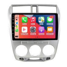 RoverOne Autorádio Bluetooth CarPlay GPS Navigace Pro Honda City 2008 - 2013