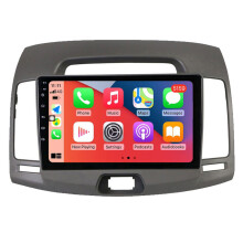 RoverOne Autoradio Bluetooth CarPlay GPS-Navigation Touchscreen für Hyundai Elantra 4 HD 2006 - 2012