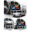 RoverOne Bilradio Bluetooth CarPlay GPS-Navigation til Citroen C-Elysee C Elysee 2008 - 2013 4