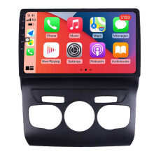 RoverOne Radio Coche Bluetooth CarPlay Navegación GPS para Citroen C4 2 B7 2013 - 2016