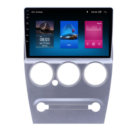 RoverOne Bilradio Bluetooth CarPlay GPS-Navigation til Citroen C-Elysee C Elysee 2008 - 2013 1