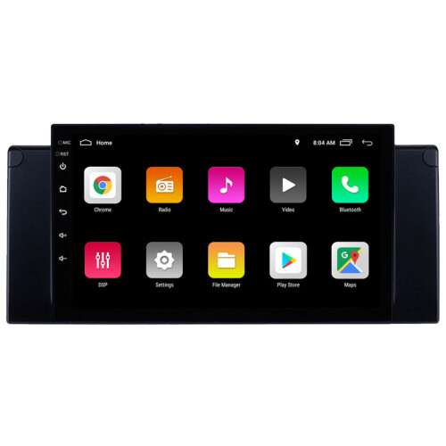 RoverOne Autoradio Bluetooth CarPlay GPS-Navigation Touchscreen für BMW X5 E39 E53 1999 - 2006 2
