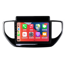 RoverOne 2G+32G Autoradio Bluetooth CarPlay Android Auto Radio GPS dla Hyundai Solaris 2 II 2020 - 2021
