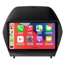 RoverOne Bilradio Bluetooth CarPlay GPS-Navigering för Hyundai Tucson 2 IX35 2009 - 2015