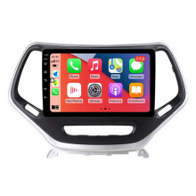 RoverOne Autoradio Bluetooth CarPlay GPS-Navigation Touchscreen für Jeep Cherokee 5 KL 2014 - 2018