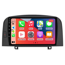 RoverOne Bilradio Bluetooth CarPlay GPS-Navigasjon for Hyundai Sonata NF 2004 - 2008