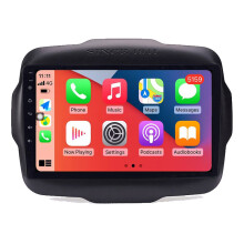 RoverOne Autoradio Bluetooth CarPlay GPS-Navigation Touchscreen für Jeep Renegade 2014 - 2018