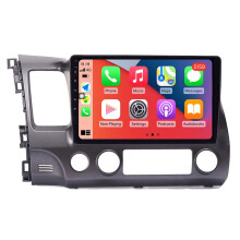 RoverOne 2G+32G Autoradio Bluetooth CarPlay Android Auto Radio GPS dla Honda Civic 8 FK FN FD 2005 - 2012