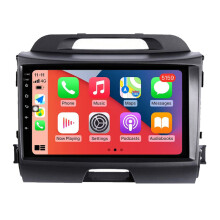 RoverOne Rádio Automóvel Bluetooth CarPlay Navegação GPS para Kia Sportage 3 SL 2010 - 2016