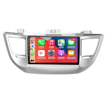 RoverOne Autoradio Bluetooth CarPlay GPS-Navigation Touchscreen für Hyundai Tucson 3 2015 - 2018