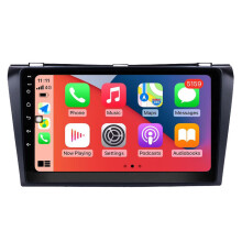 RoverOne Autoradio Bluetooth CarPlay GPS-Navigation Touchscreen für Mazda 3 Mazda3 BK 2003 - 2009