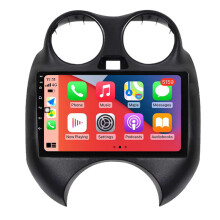 RoverOne Autoradio Bluetooth CarPlay GPS-Navigation Touchscreen für Nissan March K13 2010 - 2013