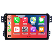 RoverOne Bilradio Bluetooth CarPlay GPS-Navigasjon for Suzuki Splash for Opel Agila Maruti Ritz 2008 - 2017