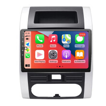 RoverOne Autoradio Bluetooth CarPlay GPS-Navigation Touchscreen für Nissan X-Trail X - Trail X Trail 2 T31 2007 - 2015