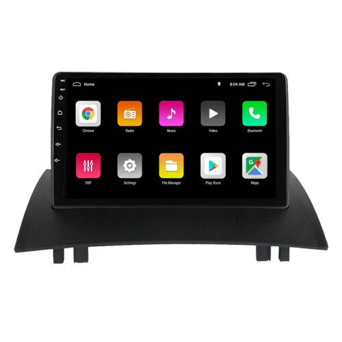 RoverOne Bilradio Bluetooth CarPlay GPS-Navigation til Renault Megane 2 2002 - 2009 2