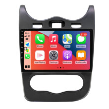 RoverOne Autoradio Bluetooth CarPlay GPS-Navigation Touchscreen für Renault Sandero 2013 2014
