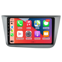 RoverOne Autoradio Bluetooth CarPlay GPS-Navigation Touchscreen für Seat Altea 5P 2004 - 2015 Toledo 5P 3 2004 - 2009