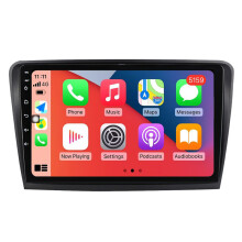 RoverOne Autoradio Bluetooth CarPlay GPS-Navigation Touchscreen für Skoda Superb 2 B6 2008 - 2015