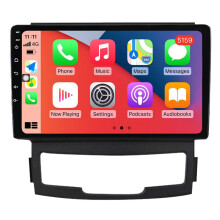 RoverOne Bilradio Bluetooth CarPlay GPS-Navigering för SsangYong Korando 3 Actyon 2 2010 - 2013