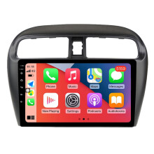 RoverOne Bilradio Bluetooth CarPlay GPS-Navigasjon for Mitsubishi Mirage 6 2012 - 2018