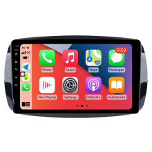 RoverOne Bilradio Bluetooth CarPlay GPS-Navigering för Mercedes Benz Smart Fortwo 3 C453 A453 W453 2014 - 2020
