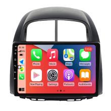 RoverOne Autoradio Bluetooth CarPlay GPS-Navigation Touchscreen für Toyota Passo Daihatsu Boon Sirion for Subaru Justy Perodua