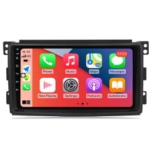RoverOne Rádio Automóvel Bluetooth CarPlay Navegação GPS para Mercedes Benz Smart 2005 - 2010