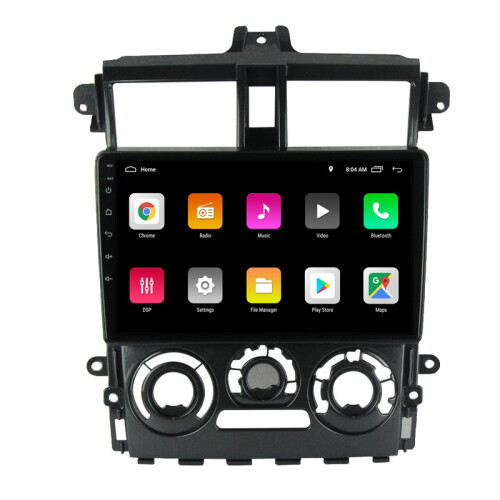 RoverOne Bilradio Bluetooth CarPlay GPS-Navigation til Mitsubishi COLT 2007 - 2012 2