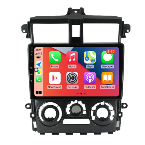RoverOne Bilradio Bluetooth CarPlay GPS-Navigation til Mitsubishi COLT 2007 - 2012