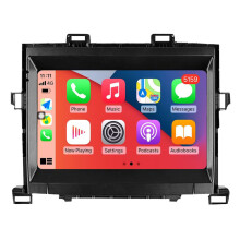 RoverOne Bilradio Bluetooth CarPlay GPS-Navigering för Toyota Alphard H20 2008 - 2014